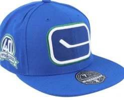 Vancouver Canucks Vintage Blue Fitted - Mitchell & Ness