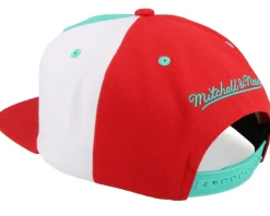 Vancouver Grizzlies Billboard 2 Hwc Teal/Red Snapback - Mitchell & Ness