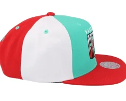 Vancouver Grizzlies Billboard 2 Hwc Teal/Red Snapback - Mitchell & Ness