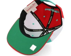 Vancouver Grizzlies Billboard 2 Hwc Teal/Red Snapback - Mitchell & Ness