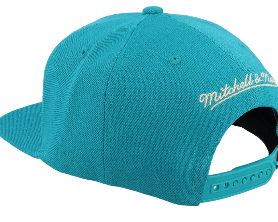 Vancouver Grizzlies With Love Hwc Teal Snapback - Mitchell & Ness