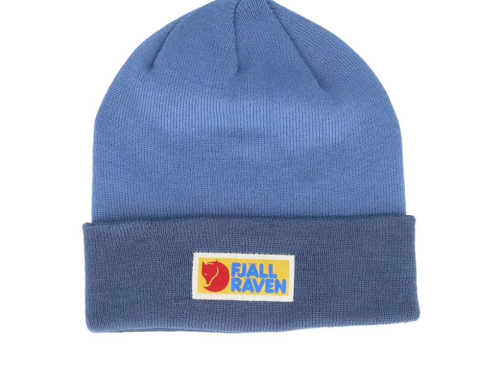 Vardag Classic Beanie Indigo Blue/Dawn Blue Cuff - Fjällräven