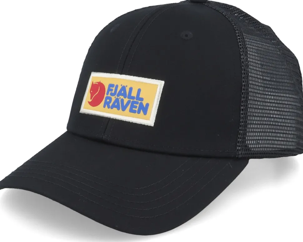 Vardag Långtradarkeps Black Trucker - Fjällräven