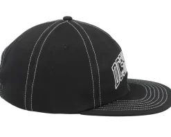 Varsity Cap Black Strapback - DC