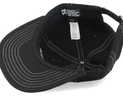 Varsity Cap Black Strapback - DC