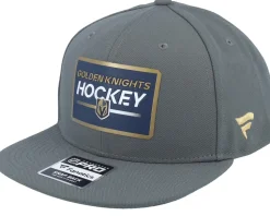 Vegas Golden Knights Authentic Grey Snapback - Fanatics