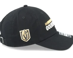 Vegas Golden Knights Authentic Pro Game&Train Black Dad Cap - Fanatics