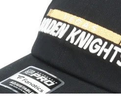 Vegas Golden Knights Authentic Pro Game&Train Black Dad Cap - Fanatics