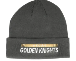Vegas Golden Knights Authentic Pro Game&Train Knit Charcoal Cuff - Fanatics