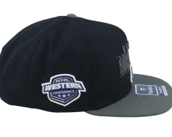 Vegas Golden Knights Black/Charcoal Heather Snapback - Fanatics