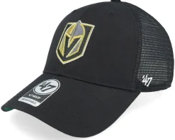 Vegas Golden Knights Branson 47 Mvp Mesh Black/Bold Trucker - 47 Brand