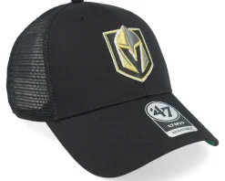 Vegas Golden Knights Branson 47 Mvp Mesh Black/Bold Trucker - 47 Brand