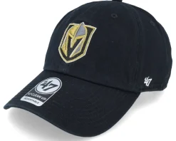 Vegas Golden Knights Clean up Black Adjustable - 47 Brand