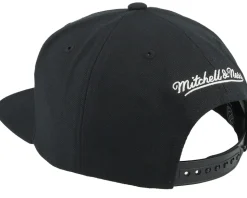 Vegas Golden Knights Evergreen Black White Cap Black Snapback - Mitchell & Ness