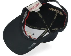 Vegas Golden Knights Horizon Patch Classic Red Black Adjustable - Mitchell & Ness