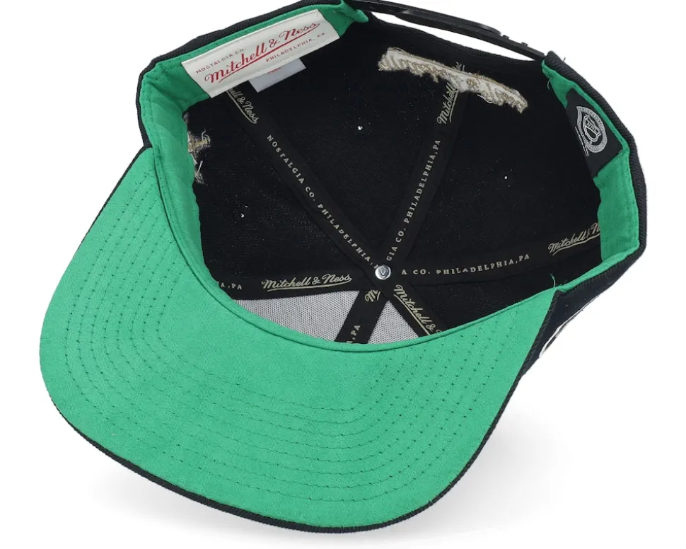 Vegas Golden Knights Triple Play Black Snapback - Mitchell & Ness