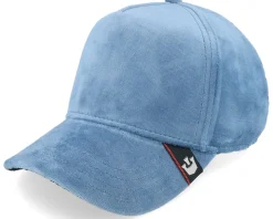 Velour Blank Velvet Nude Blue Trucker - Goorin Bros.