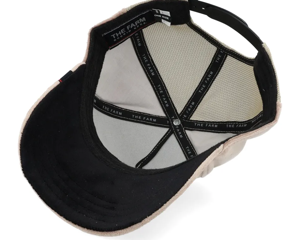 Velour Blank Velvet Nude Tau Trucker - Goorin Bros.