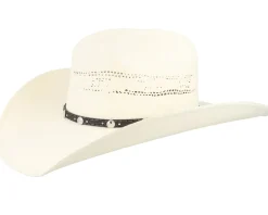 Vented Toyo Off White Western - Stetson