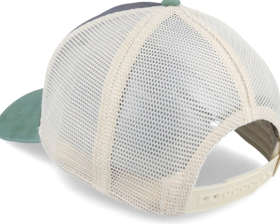 Vermont Domino Ivory/Cool Grey/Cedar Trucker - American Needle