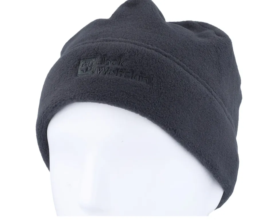 Vertigo Black Beanie - Jack Wolfskin