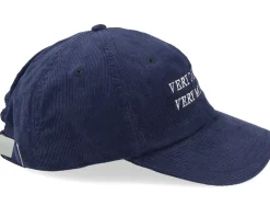 Very Demure Very Mindful Corduroy Navy Dad Cap - Scenes
