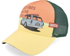 Vibes And Tides Sun Yellow Trucker - Coastal