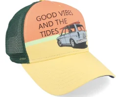 Vibes And Tides Sun Yellow Trucker - Coastal