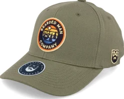 Vibrant Sunset Patch Olive Adjustable