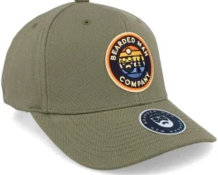 Vibrant Sunset Patch Olive Adjustable