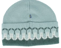 Övik Path Knit Beanie Deep Patina/Misty Green Cuff - Fjällräven