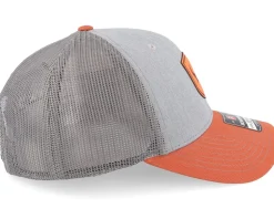 Viking Horned Helmet Heather Grey/Orange Trucker - Vikings