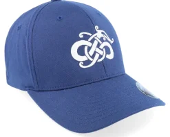 Viking Knot Worm White Navy Flexfit - Vikings