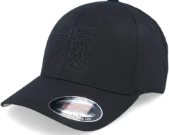 Viking Wolf Black/Black Flexfit - Vikings