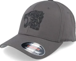 Viking Wolf Black/Black Flexfit - Vikings