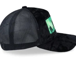 Vikings Aurora Sky Velvet Black A-frame Trucker - Calza Pennello