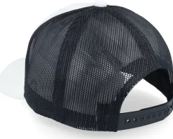 Vikings Aurora Sky Velvet White/Black A-Frame Trucker - Calza Pennello