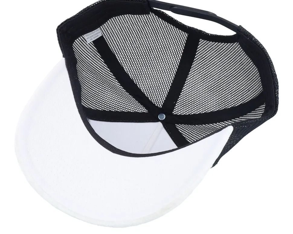 Vikings Aurora Sky Velvet White/Black A-Frame Trucker - Calza Pennello