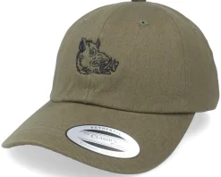 Vildsvin Olive Green Dad Cap - Hunter