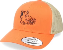 Vildsvin Orange/Sand Trucker - Hunter