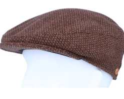 Vincent Soft Brown Flat Cap - Mayser