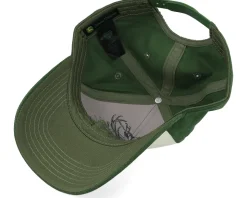 Vintage Chain Stitch Green/Ivory Adjustable - John Deere