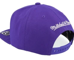 Vintage Hat Trick Purple Snapback - Mitchell & Ness