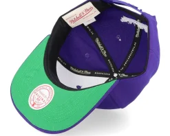 Vintage Hat Trick Purple Snapback - Mitchell & Ness