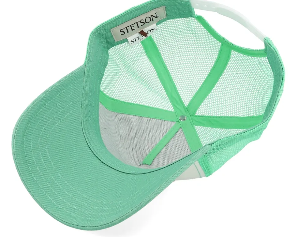 Vintage Mint/Off White A-Frame Trucker - Stetson