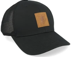 Vintage Stock Cert Black Trucker - John Deere