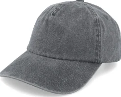 Vintage Washed Black A-Frame Dad Cap - Beechfield