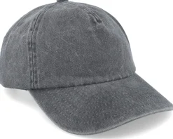 Vintage Washed Black A-Frame Dad Cap - Beechfield