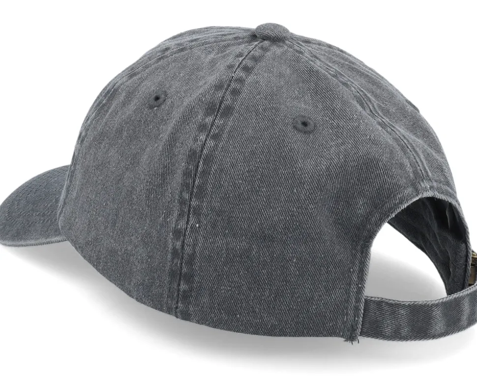 Vintage Washed Black A-Frame Dad Cap - Beechfield