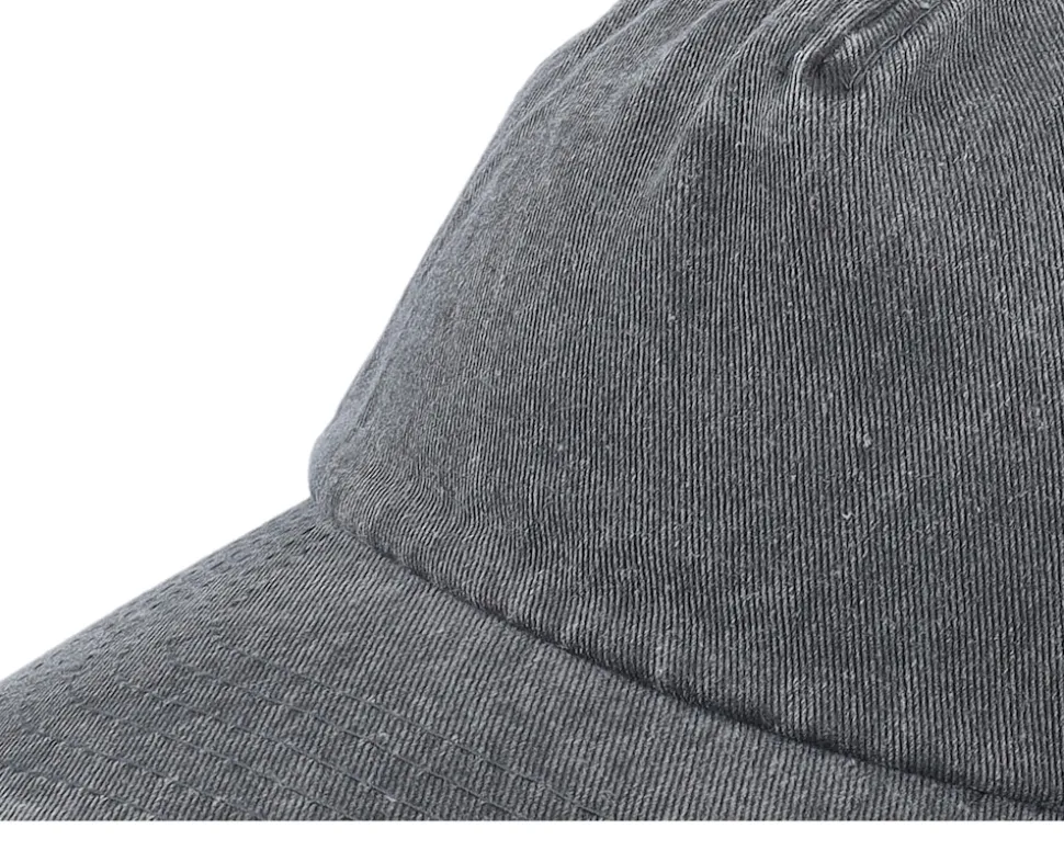Vintage Washed Black A-Frame Dad Cap - Beechfield
